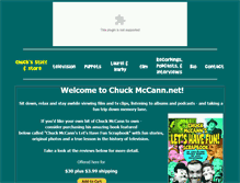 Tablet Screenshot of chuckmccann.net